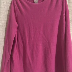 Chico's Deep Pink Knit Top